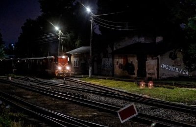 Nocna szychta z wąskotorówką