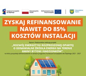Zyskaj refinansowanie nawet do 85% kosztów instal