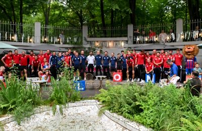 Piłkarska Polonia Bytom zaprezentowała się kibi