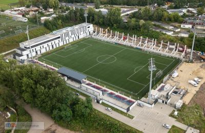 Trwa dalsza rozbudowa obiektu piłkarskiego Poloni