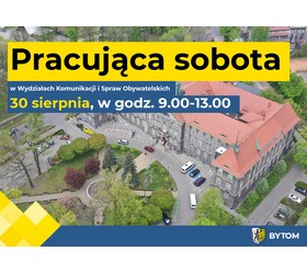 Pracująca sobota w wydziałach: Komunikacji oraz 