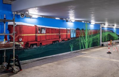 Murale ożywią podziemne przejście pod dworcem P
