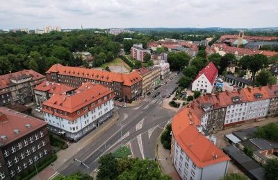 Ulica Strzelców Bytomskich w Śródmieściu zosta