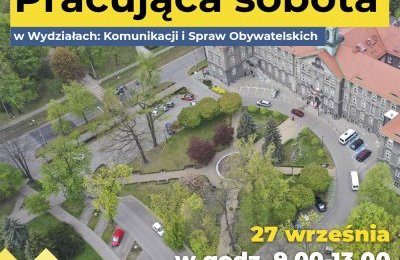 Pracująca sobota w wydziałach: Komunikacji oraz 