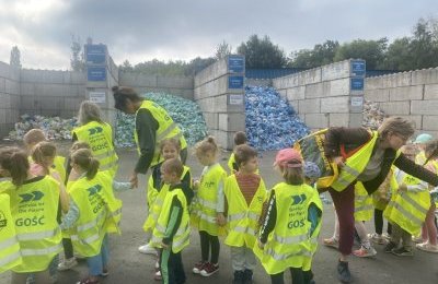 Dzieciaki w Śląskim Parku Recyklingu