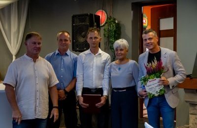 Prezydent wspólnie z działkowcami podziękował 