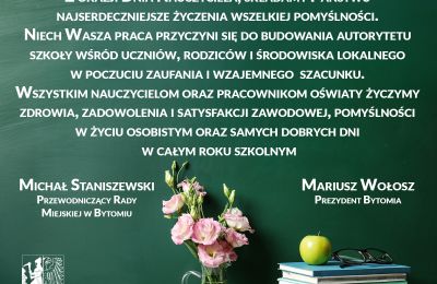 Życzenia z okazji Dnia Nauczyciela 