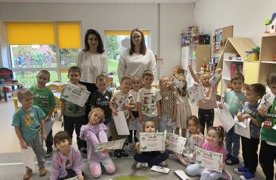 Uczyli się, jak segregować odpady