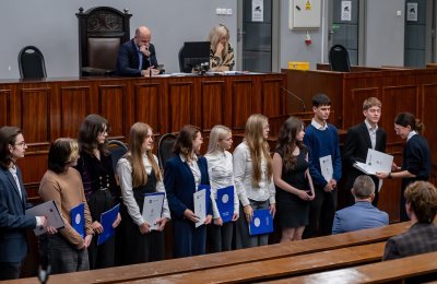 Młodzieżowi radni zaprzysiężeni 