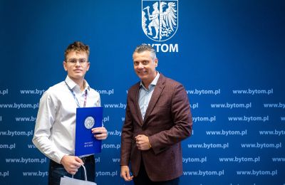 Prezydent Bytomia pogratulował utalentowanemu kar