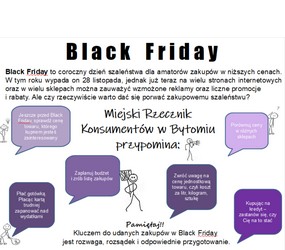 Miejski Rzecznik Konsumentów w Bytomiu przypomina