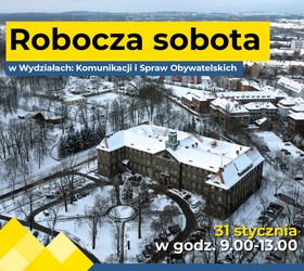Robocza sobota w wydziałach: Komunikacji oraz Spr