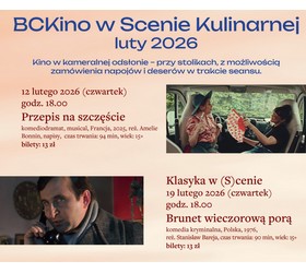 Wracają BCKinowe pokazy filmowe