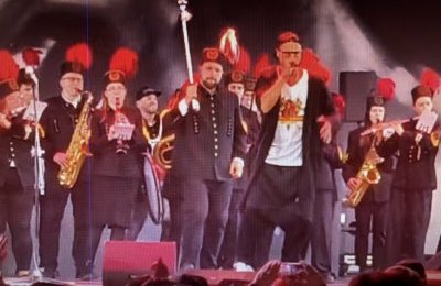 Orkiestra Dęta Power of Winds na pożegnalnym kon