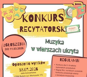 Konkurs recytatorski w Muzycznej