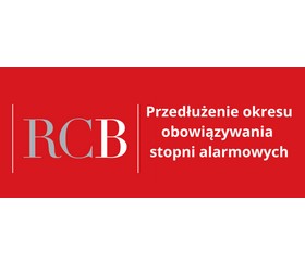 Przedłużenie obowiązywania stopni alarmowych do