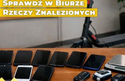 Zgubiłeś coś? Sprawdź w Biurze Rzeczy Znalezio