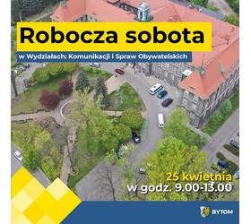 Robocza sobota w wydziałach: Komunikacji oraz Spr