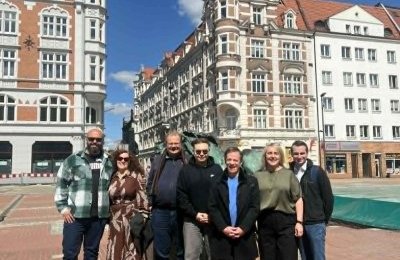 Przedstawiciele Recklinghausen w Bytomiu 