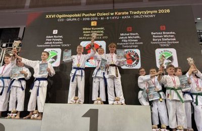 Sukcesy młodych bytomskich karateków 
