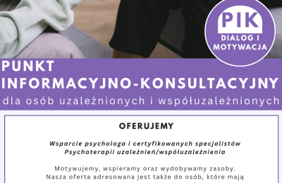 PIK ze wsparciem psychologicznym