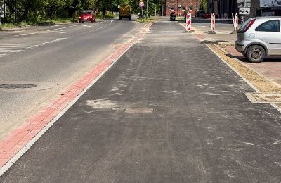 Przebudowa ulicy Cyryla i Metodego powoli dobiega 