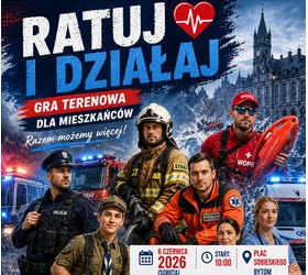 Ratuj i działaj. Weź udział w grze terenowej