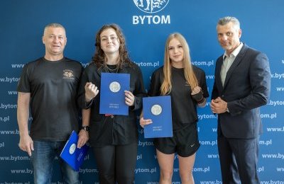 Prezydent Bytomia pogratulował sukcesów zawodnic
