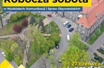 Robocza sobota w wydziałach: Komunikacji oraz Spr