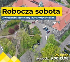 Robocza sobota w wydziałach: Komunikacji oraz Spr