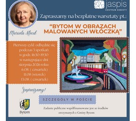 Bytom w obrazach malowanych włóczką