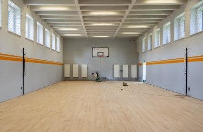 Sala gimnastyczna w remoncie