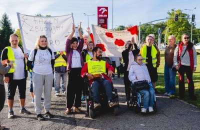 Charytatywna sztafeta wystartowała z Bytomia 