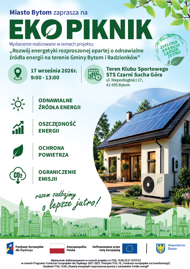 Ekologiczny piknik w Bytomiu. Nauka, zabawa i odnawialne źródła energii