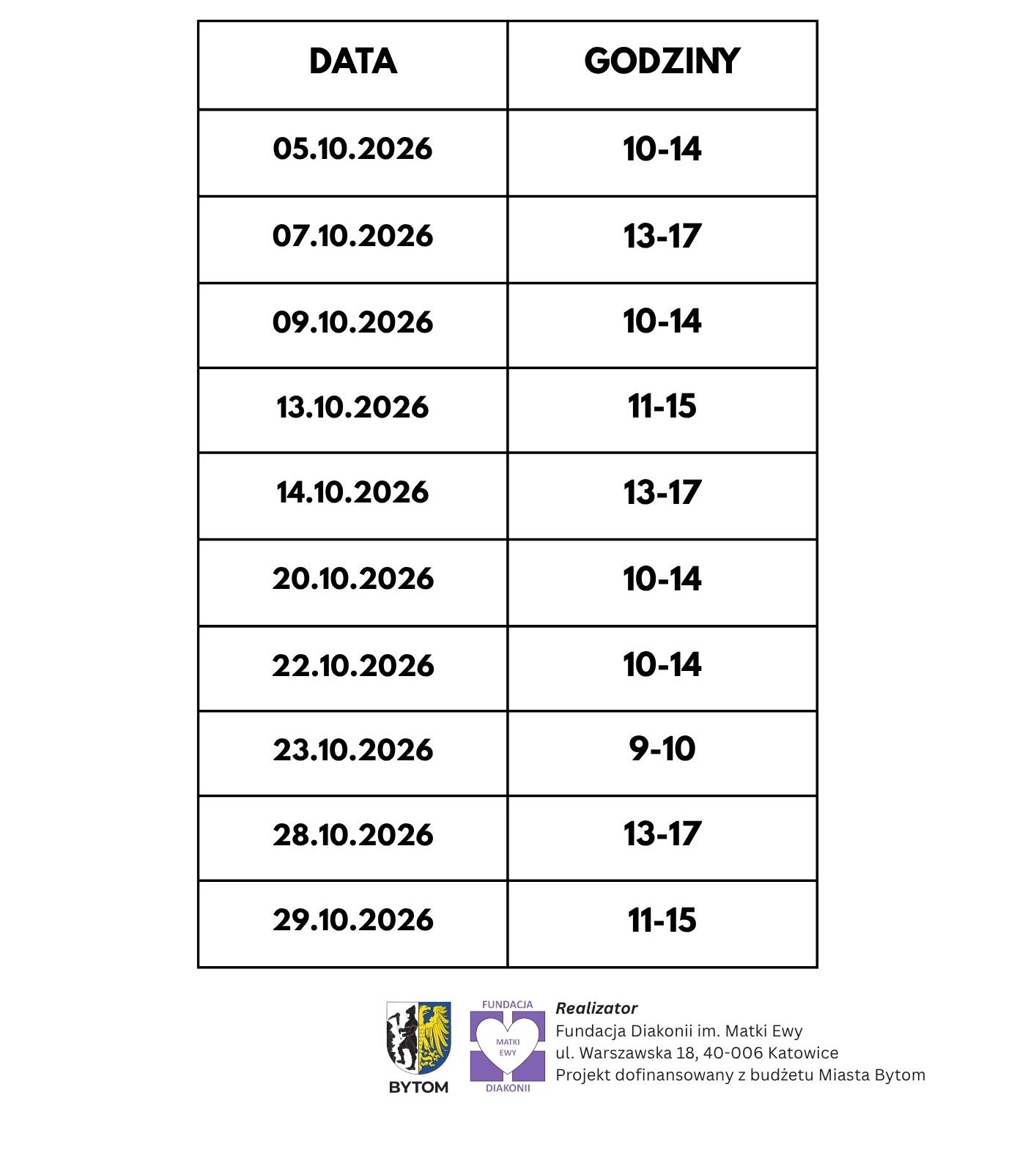 Październikowe dyżury w PIK Październikowe dyżury w PIK