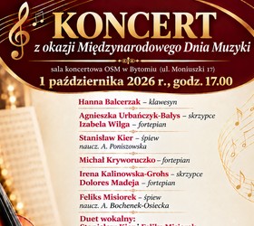 Koncert w Muzycznej z okazji Międzynarodowego Dni