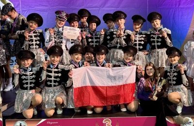 Znakomity start bytomskich mażoretek. Cztery brą