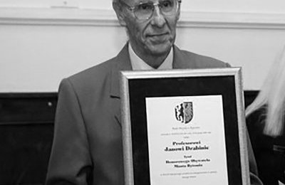 Nie żyje prof. Jan Drabina, Honorowy Obywatel Byt