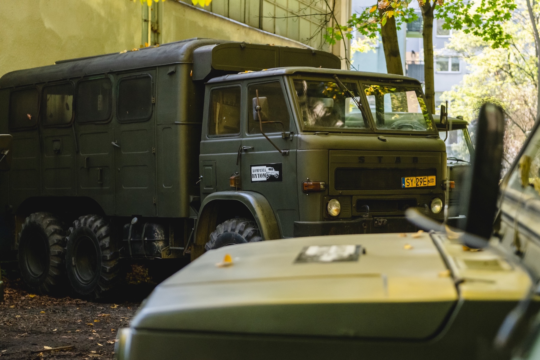Na miłośników wojskowości czekały pojazdy militarne ze zbiorów Kompanii Bytom Pojazd militarny ze zbiorów Kompanii Bytom