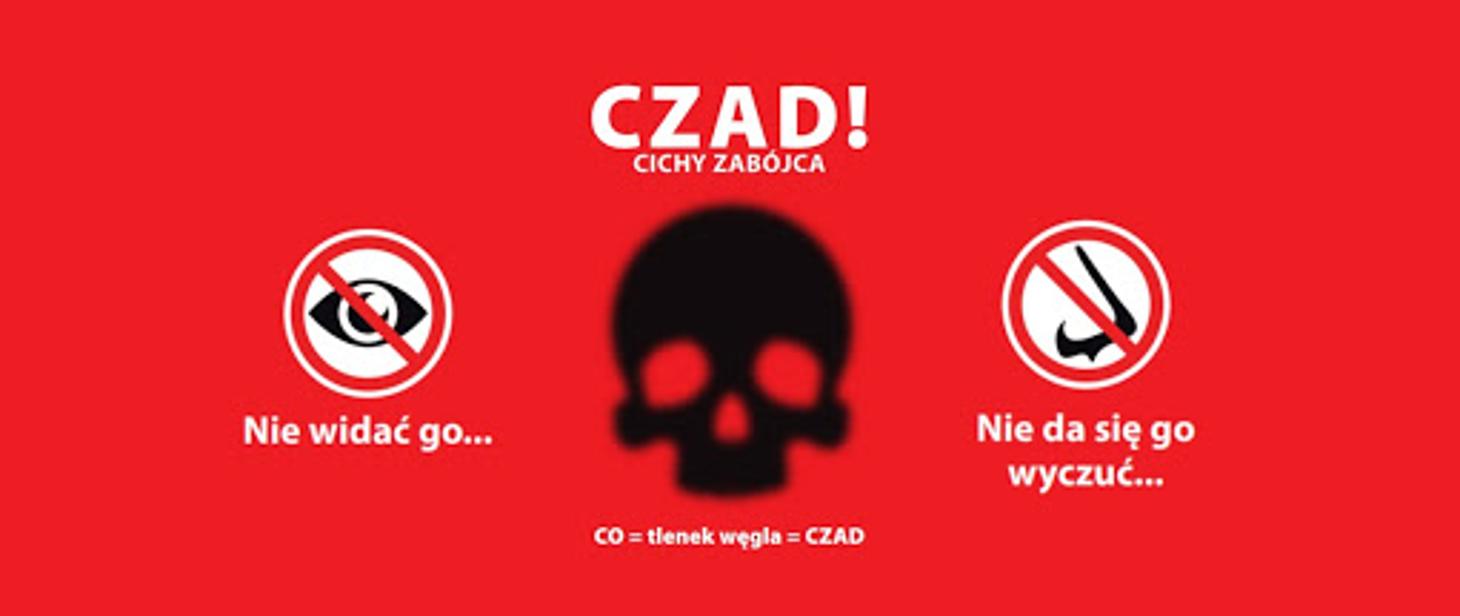 Plakat - Czad - cichy zabójca