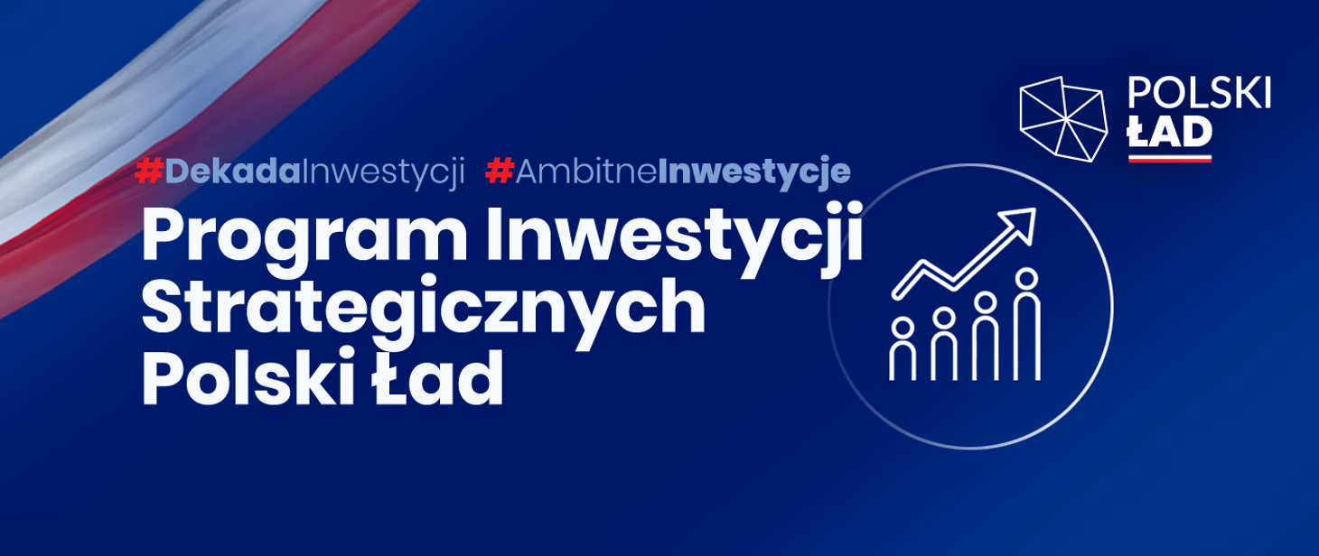 Znak graficzny Programu Inwestycji Strategicznych Polski Ład