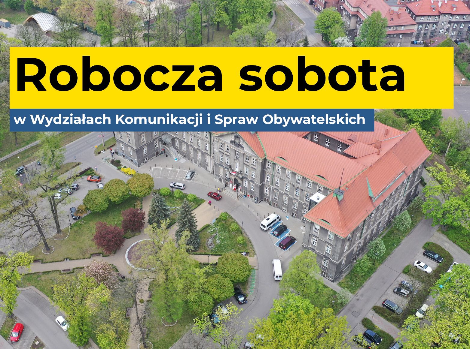 Robocza sobota w wydziałach: Komunikacji oraz Spraw Obywatelskich
