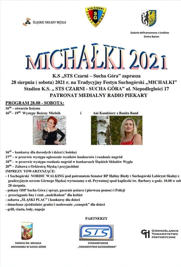 Plakat informacyjny Michałki 2021