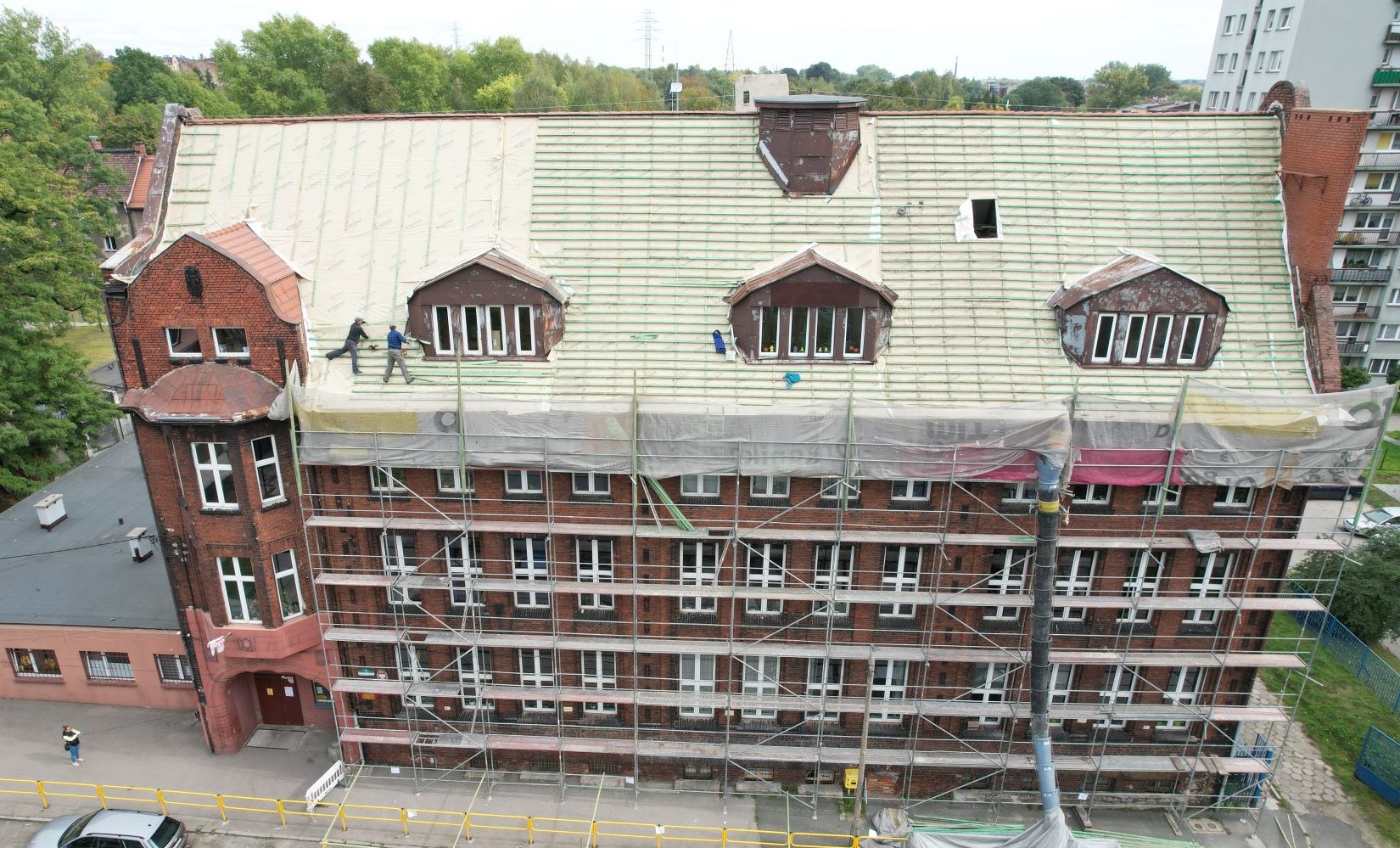 Modernizacja części dachu Szkoły Podstawowj nr 6