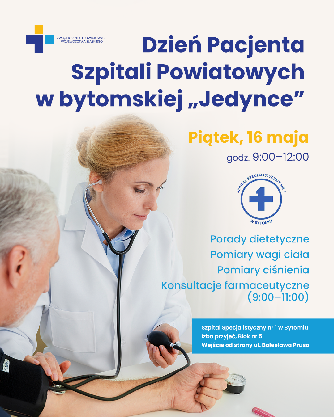 Przed nami Dzień Pacjenta w "Jedynce"