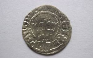 Półgrosz z Bytomia króla Jana Olbrachta (okr. pan. 1492–1501) - rewers.jpg