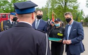 Przekazanie nowego wozu bojowego OSP Sucha Góra (5)