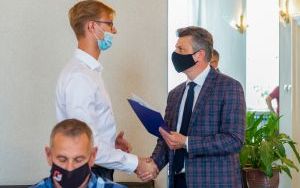 Prezydent pogratulował bytomskim waterpolistom  (7)