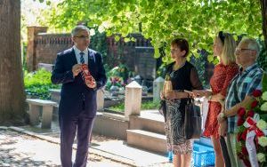 Grób śp. Władysława Targalskiego odznaczony znakiem pamięci „Tobie Polsko” (3)