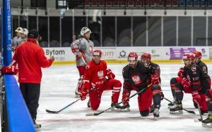 Hokejowa reprezentacja Polski trenuje na bytomskim lodowisku (12)